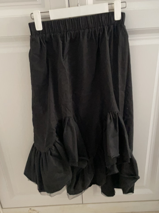 设计师款半裙 穿一次拍照 没洗过 实体店2...