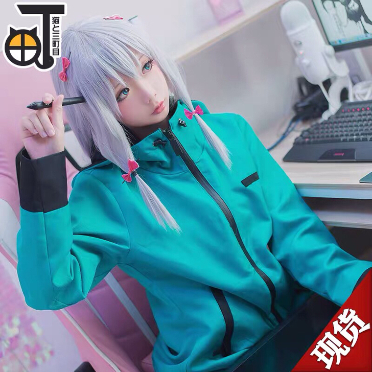 【出】三町目埃罗芒阿老师cos服 外套睡衣...