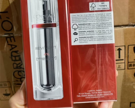 欧莱雅逆时光精华 复颜抗皱紧致视黄醇精华3...