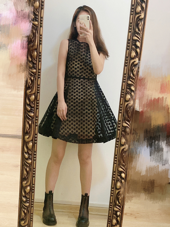 品牌黑色蓬蓬裙，s码，很有型，很好看，19...