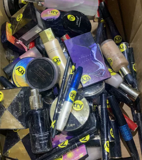 兰瑟气垫口红眉笔睫毛膏散粉试用装等处理 都...