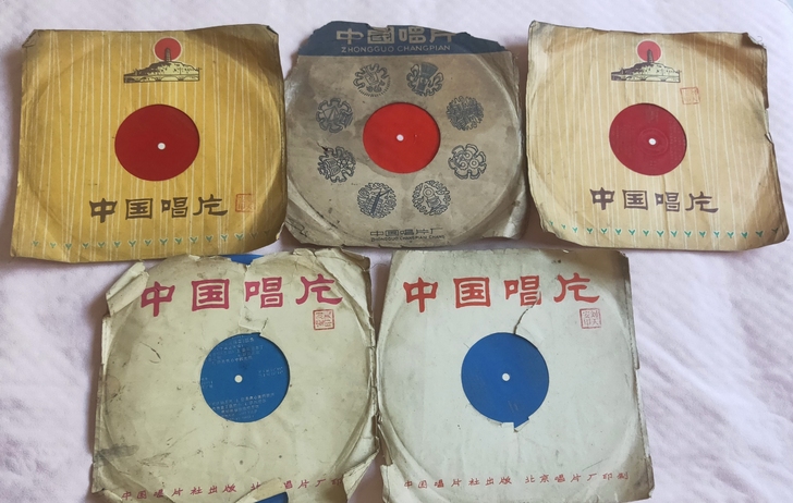 六七十年代 中国唱片 老唱片 胶片 如...