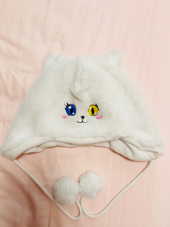 正品tutuanna猫咪护耳帽