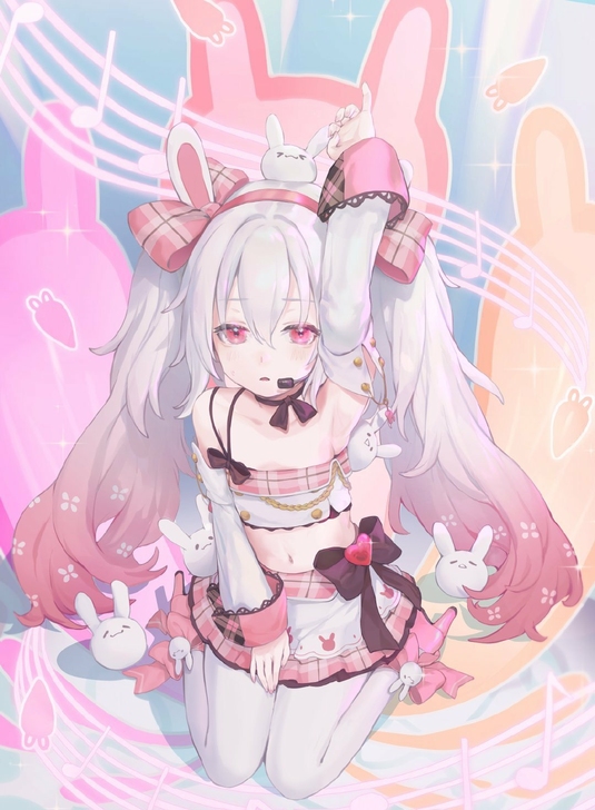 出租/火花动漫拉菲兔兔偶像cos打歌服碧蓝...