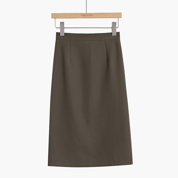 半身裙中长款女高腰2020新款秋装韩版时尚...