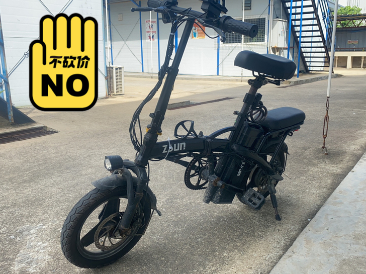 尊尚电动车，可折叠电动自行车，一切正常，电...