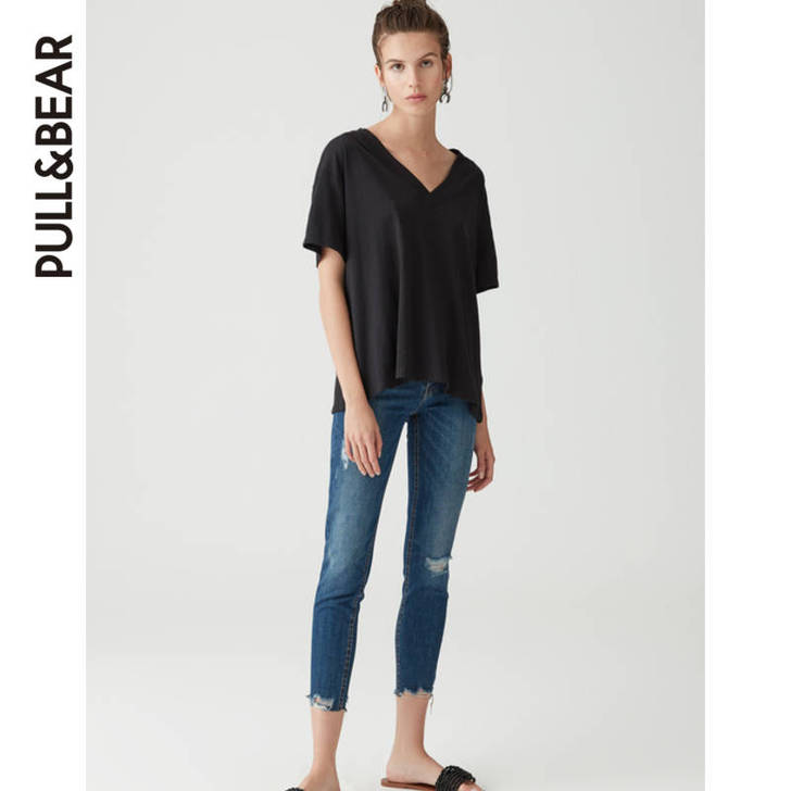 PULL##amp；amp；BEAR 牛仔...