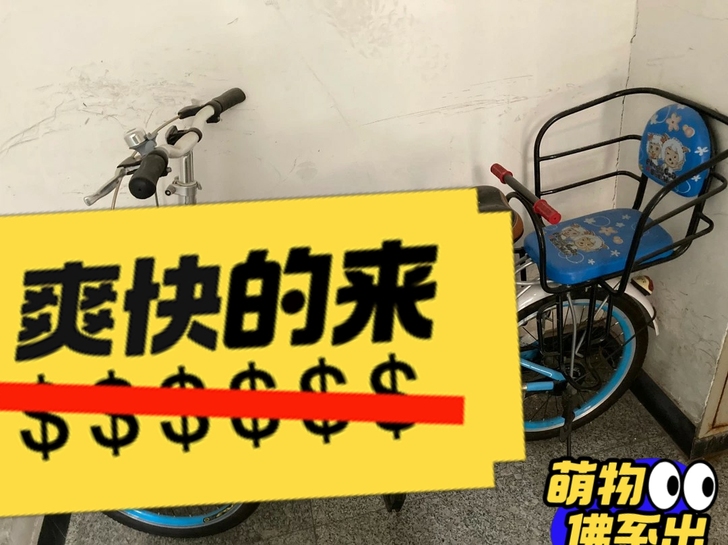 折叠自行车，能折叠放后备箱，自行车买来也没...