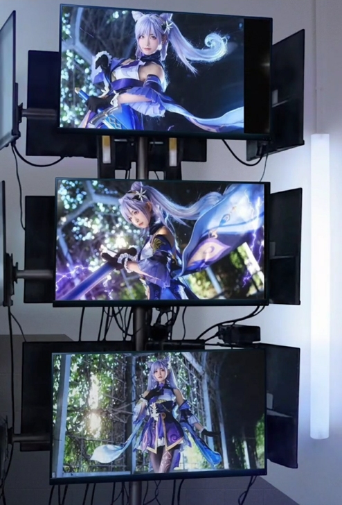 全新 三町目 原神cos服 璃月七星刻晴游...