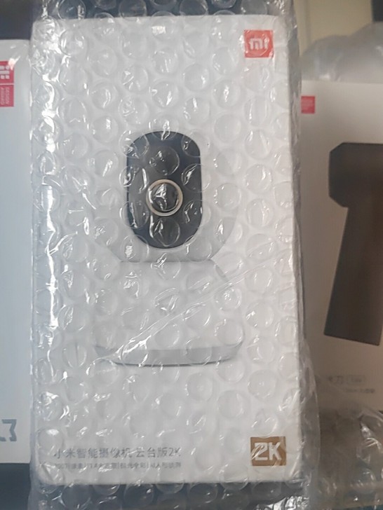 小米摄像机云台2k全新没拆原封带内存卡
