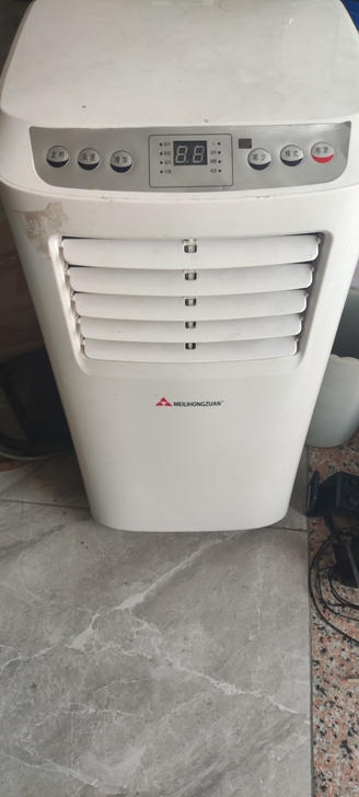 1匹三菱移动空调，8成新左右能正常使用，就...