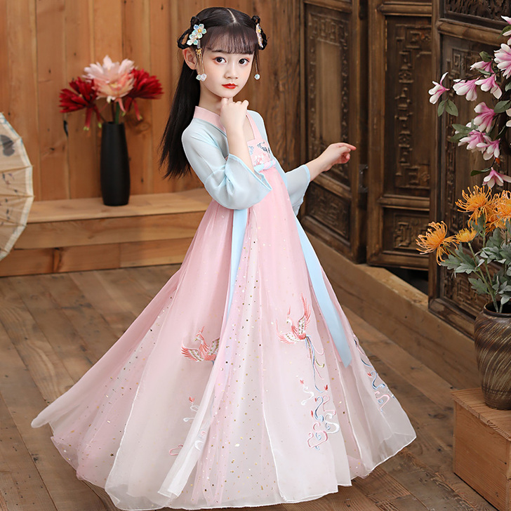 汉服女夏季仙气中国风薄款襦裙古装女汉服改良...