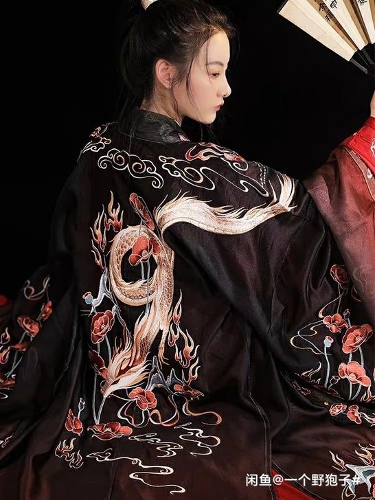 (换小码)耀春褒姒原创晋制汉服女重工刺绣魏...