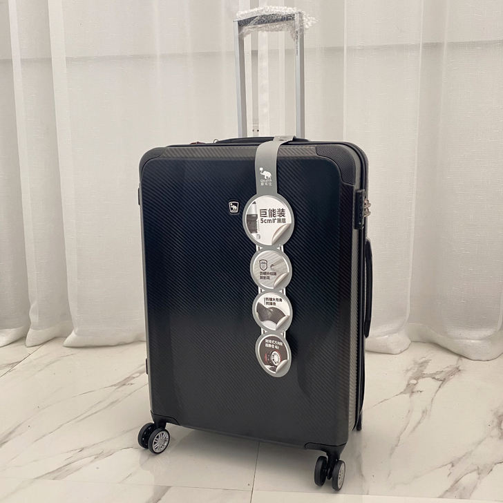 全新爱华仕拉杆箱24寸行李箱防刮密码箱大容...