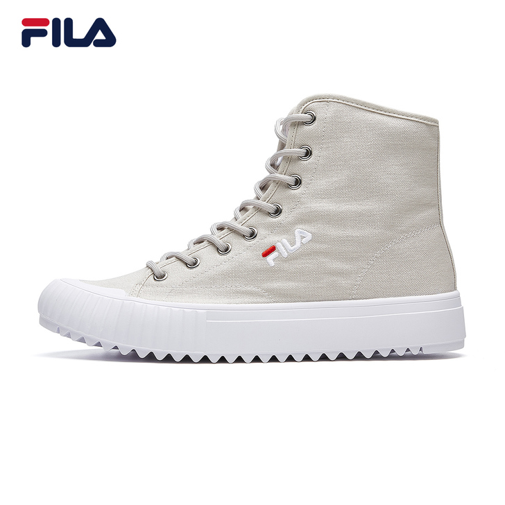 FILA 斐乐官方TRAIL 高帮帆布鞋女...