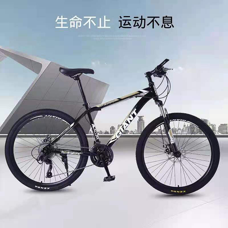 捷安特山地车自行车男女学生变速单车双碟刹减...