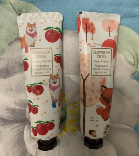 2支全新护手霜秋冬季补水滋润防干裂保湿清爽...