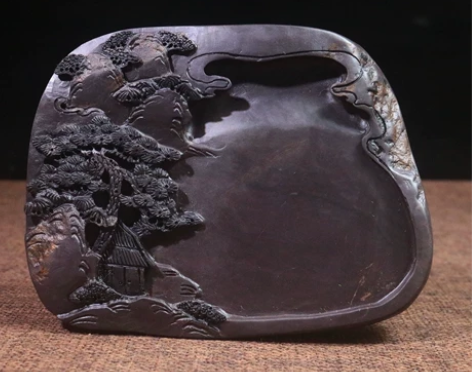 端砚肇庆砚台正品手工原石制作中国文房四宝文...