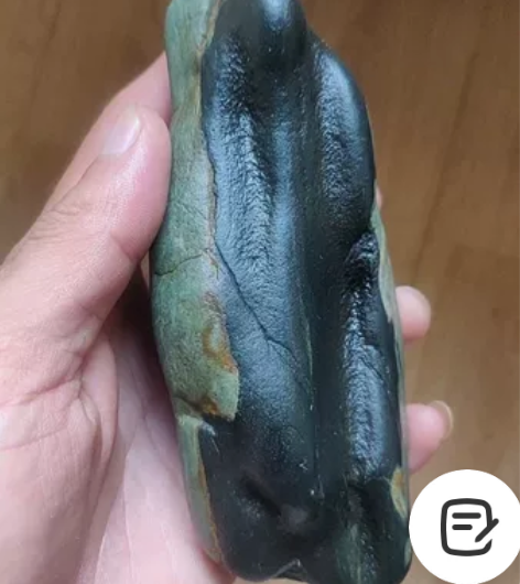 奇石，非常漂亮的水冲纹。适合做镇纸，摆件 ...