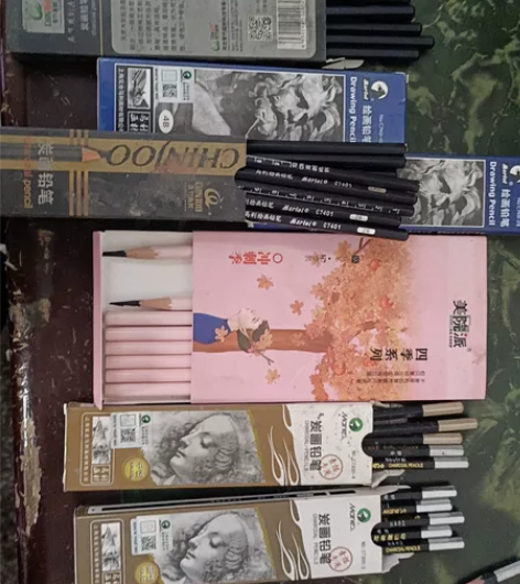 2B/4B/6B/中性，软性，绘画铅笔，素...