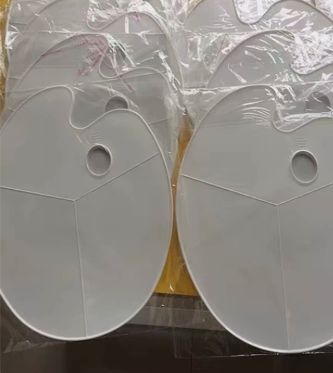 大号椭圆三线调色板水彩水粉绘画专用美术用品...