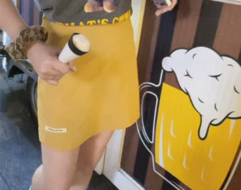 TMH自制 夏日调色盘/纯色半身裙女夏季韩...