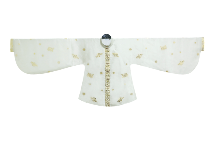 钟灵记千金笑汉服明制仿妆花织金马面对襟立领...