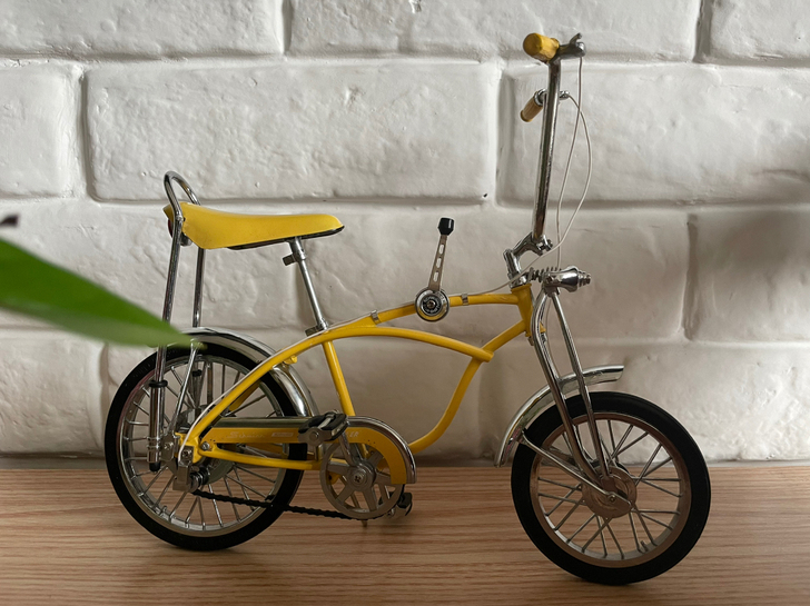 施文 1/6 自行车模型，娃娃人偶载具，有...