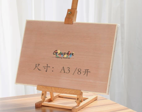 儿童桌面画架画板套装8K台面小画架展示架A...