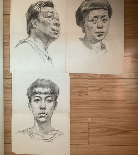 4开 素描头像 感兴趣的话点“我想要”和我...