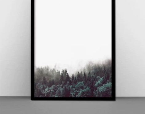 定制实木挂墙大相框素描画框 尺寸：8开满框...