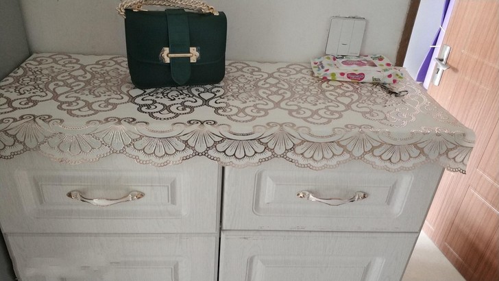 厂家直出简约现代桌垫防水PVC电视柜茶几桌...