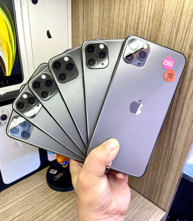 苹果11Pro256G爱思全绿11ProM...