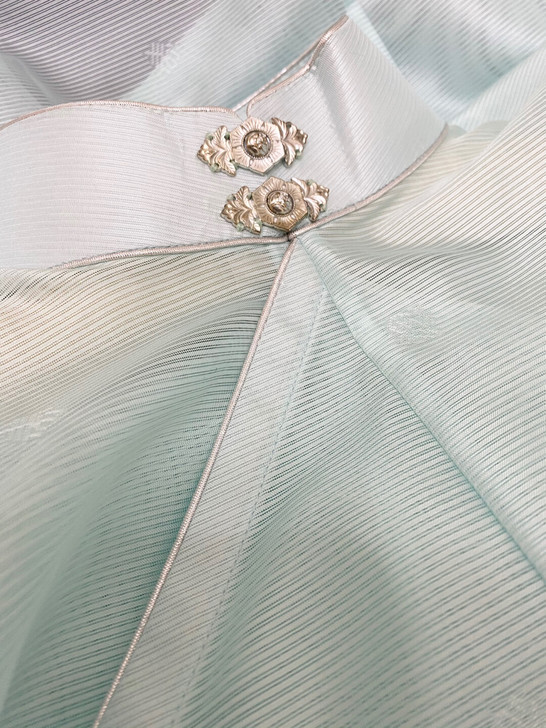 芸豆同款 汉服 明制 竖领 立领 斜襟 长...