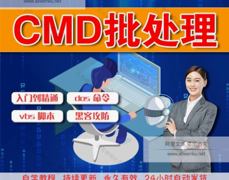 cmd批处理编程入门到精通视频课程