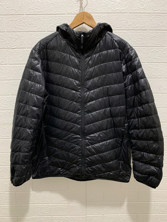 优衣库码180/185码男士轻薄款羽绒服