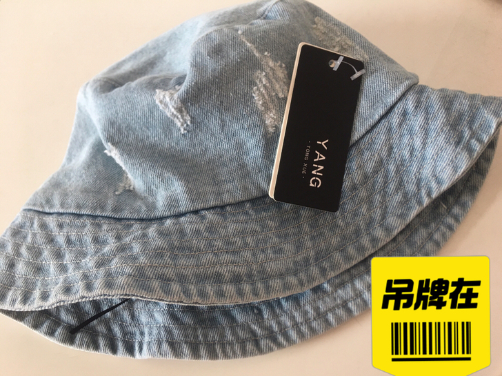 渔夫帽 牛仔 全新