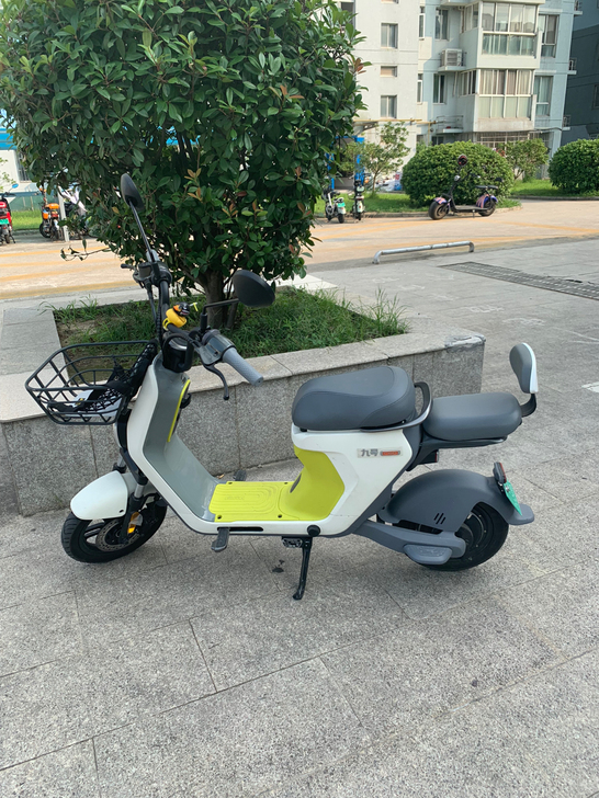 九号C60 带原厂车篮 原厂后儿童座椅 价...