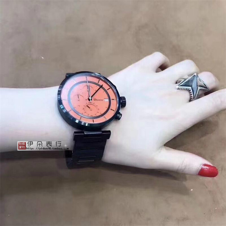 蒂玮娜钢带多功能女士手表复古石英腕表防水女...