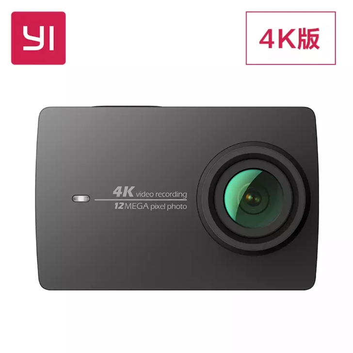 小蚁(YI)4K运动相机(黑色)智能摄像机...