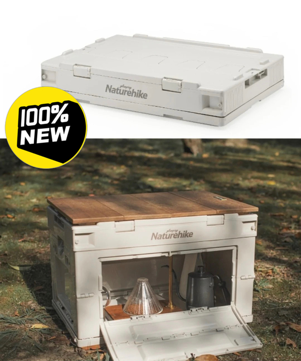 Naturehike挪客PP折叠收纳箱便携...