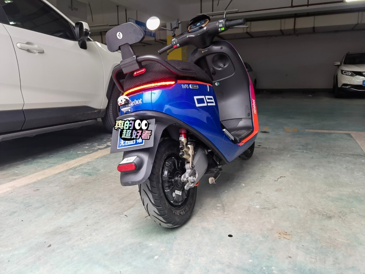 九号e100,双电 带快充,改125后摇臂...