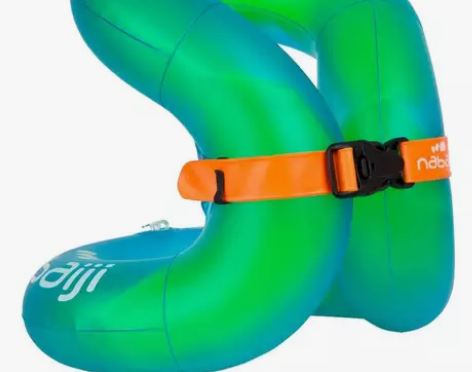 迪卡侬儿童游泳圈宝宝游泳装备水上玩具网红加...