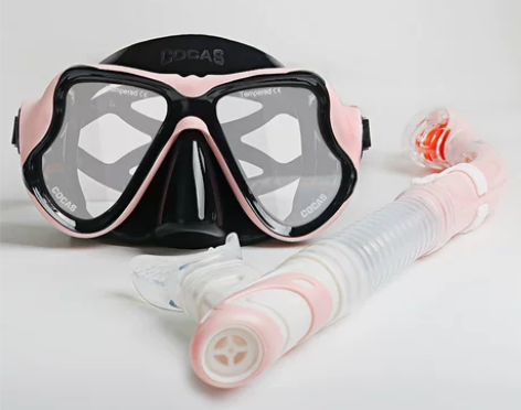 潜水镜浮潜三宝套装全干式呼吸管器近视成人眼...