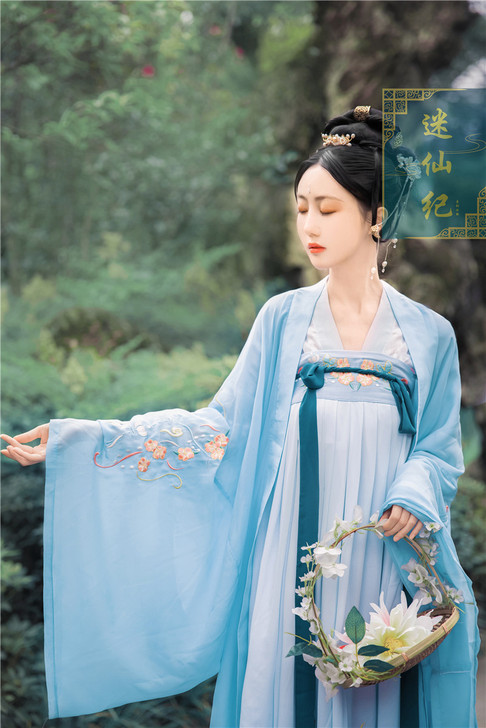 迷仙纪正品原创汉服女 迷仙 齐腰襦裙日常单...