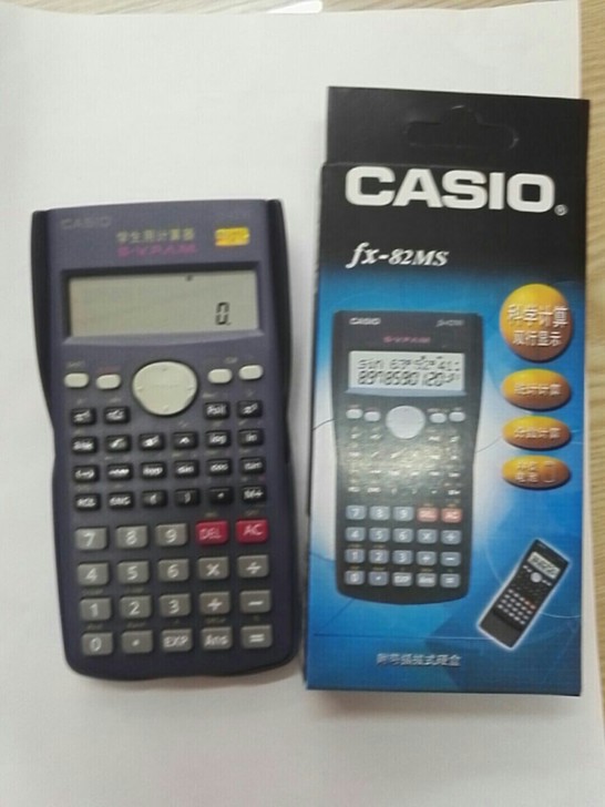 学生计算器 fx-82ms全新机科学计算...