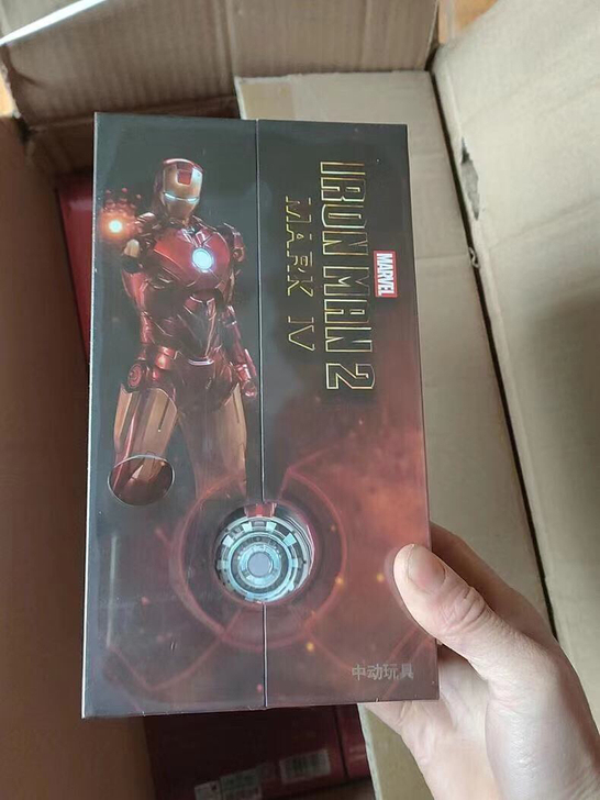 现货中动MK4手办 漫威正版 钢铁侠7寸关...