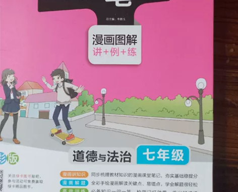 二手人教版初中七八九789年级道德与法治政...