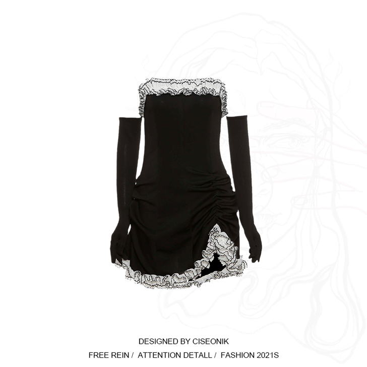 连衣裙还没有穿过塑封都没有拆，之前看乘风破...