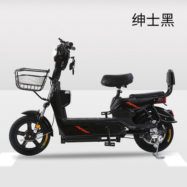 中富新国标电动车成人电动自行车48V小型电...